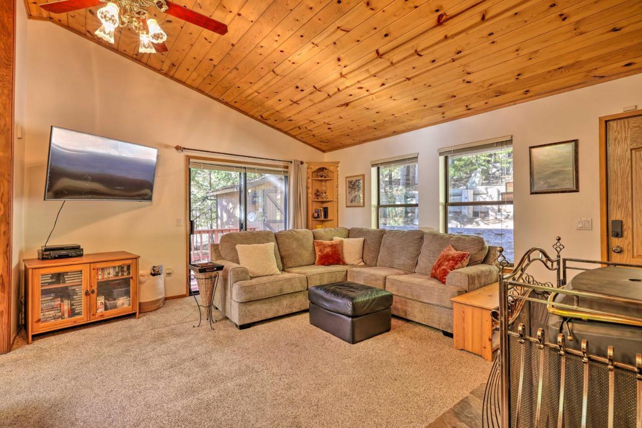 Quiet Twain Harte Cabin With Deck And Forest Views! Экстерьер фото